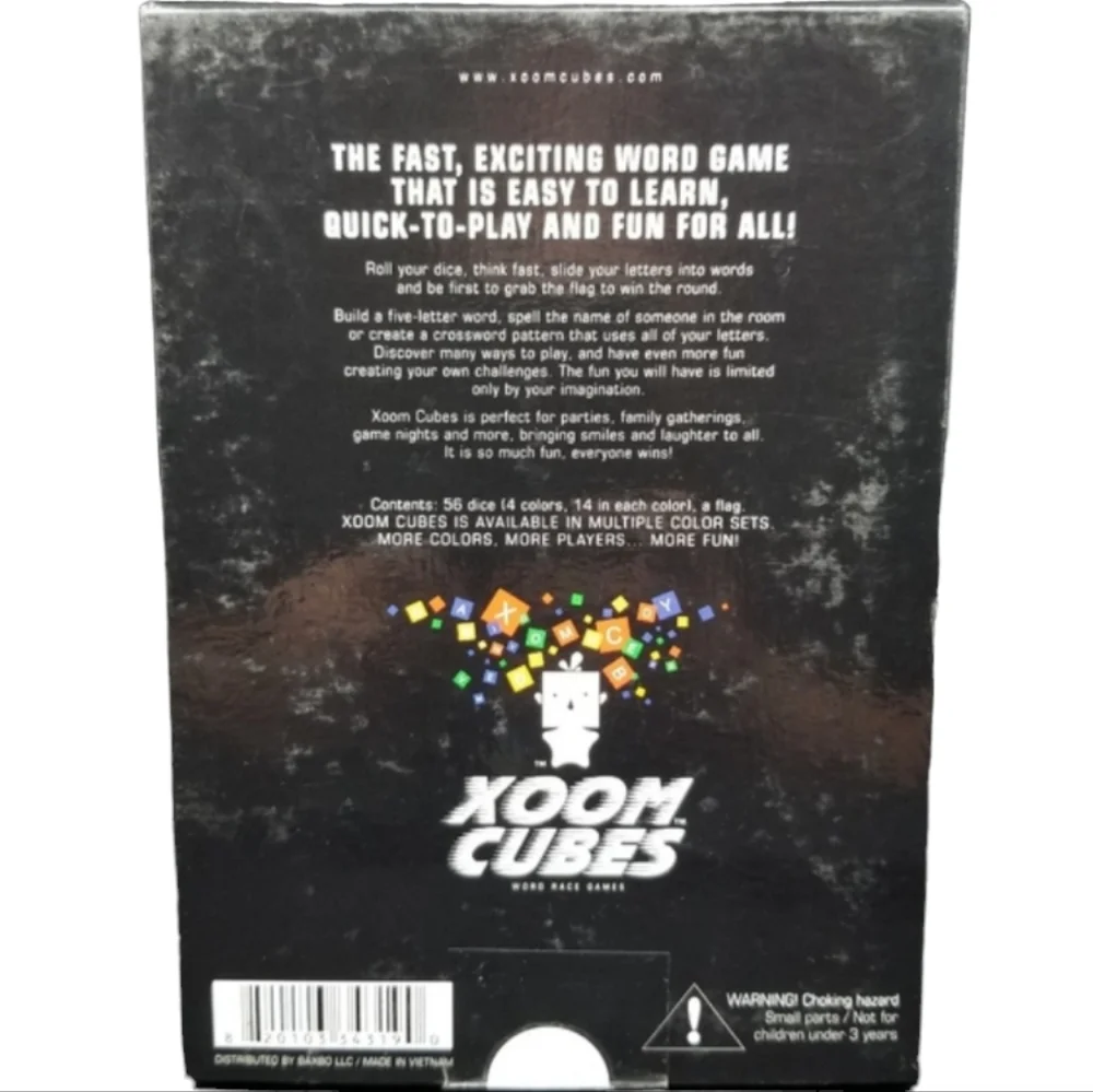 "XOOM CUBES" WORD RACE GAMES - Picture 2 of 5